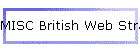 MISC British Web Straps